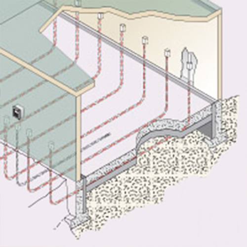 CAD Drawings nVent Thermal Management Freezer Frost Heave Prevention